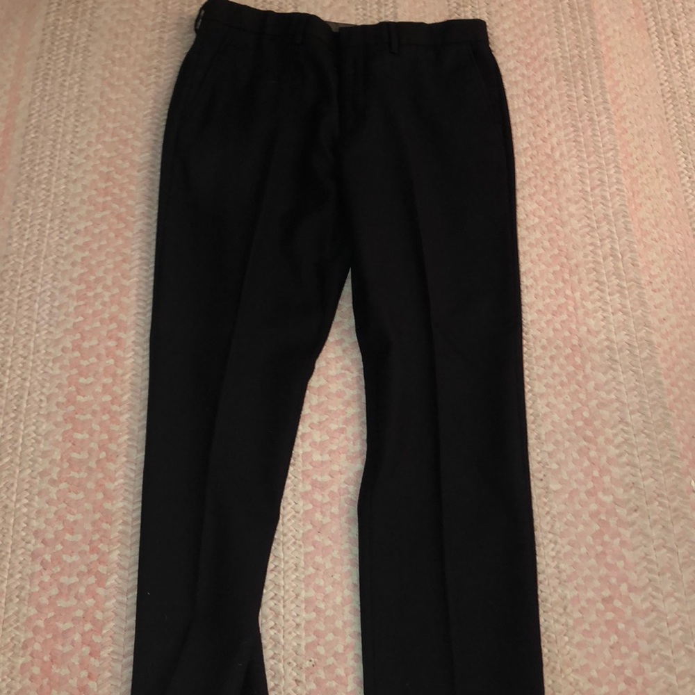Men’s urban slim fit black pants
